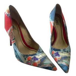 Carlos by Carlos Santana Colorful Heel Pumps